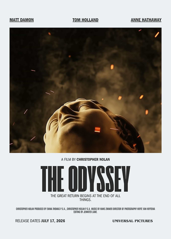The Odyssey Christopher Nolan Movie Poster