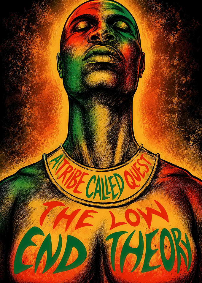 A Tribe Called Quest The Low End Theory Album Art