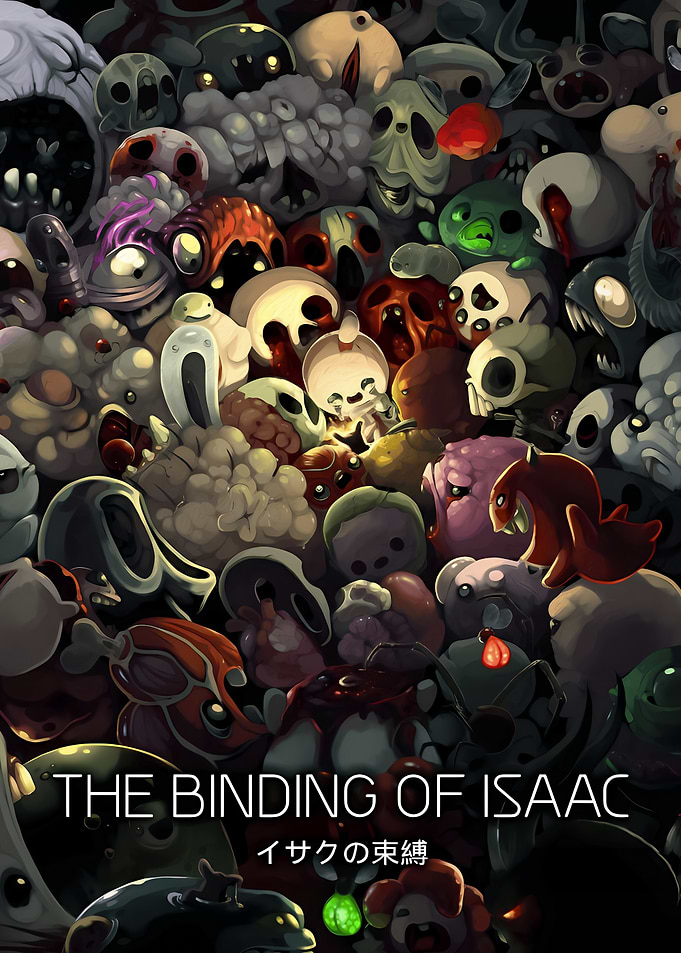 The Binding of Isaac Game Poster