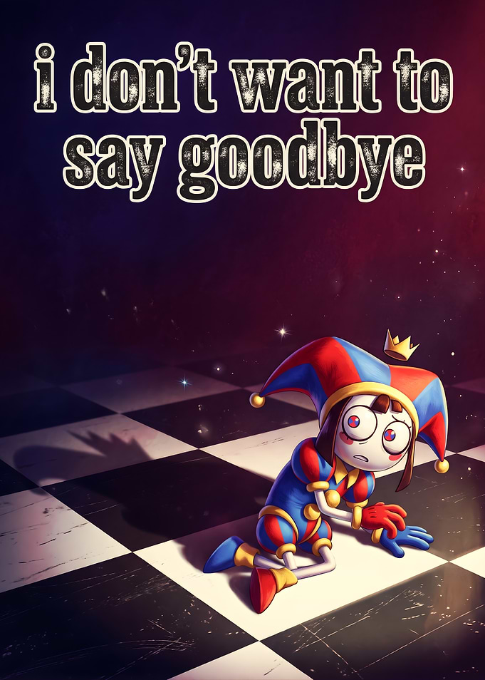 Pomni The Amazing Digital Circus Poster