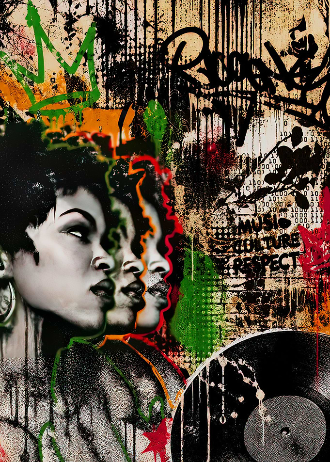 Urban Music Culture Graffiti Art