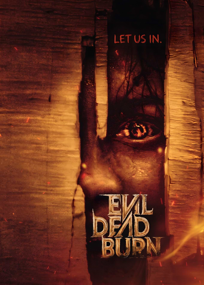 Evil Dead Burn Horror Movie Poster