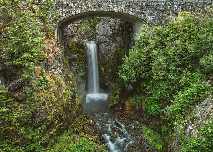 Christine Falls Bridge in Washington