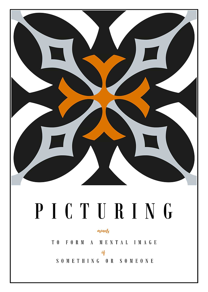 Decussate three Minimalist Poster