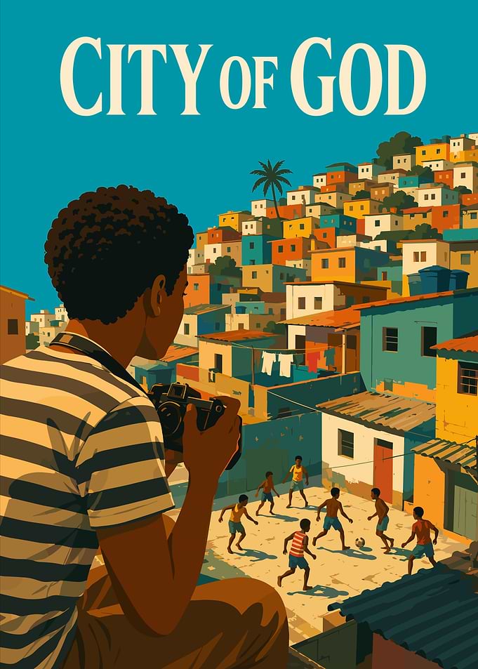 City of God Movie Poster Art