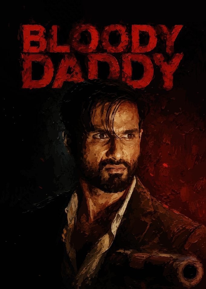 Bloody Daddy Movie Poster Art