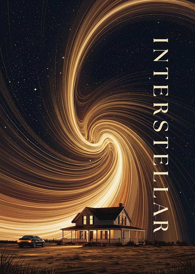 Interstellar Movie Illustration