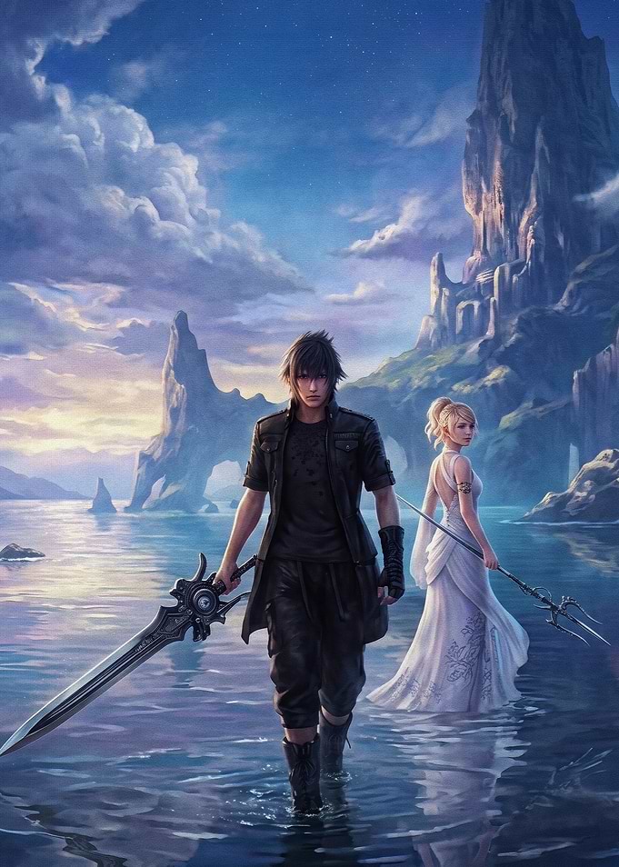 Noctis and Lunafreya Final Fantasy XV
