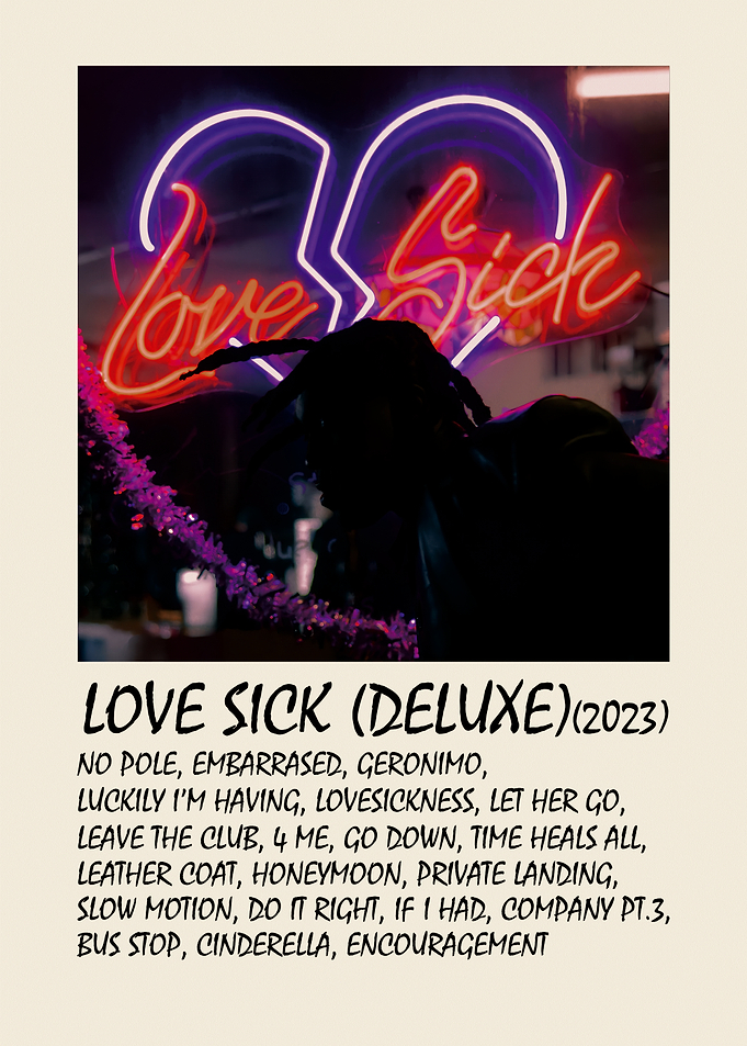Don Toliver Love Sick Album Poster