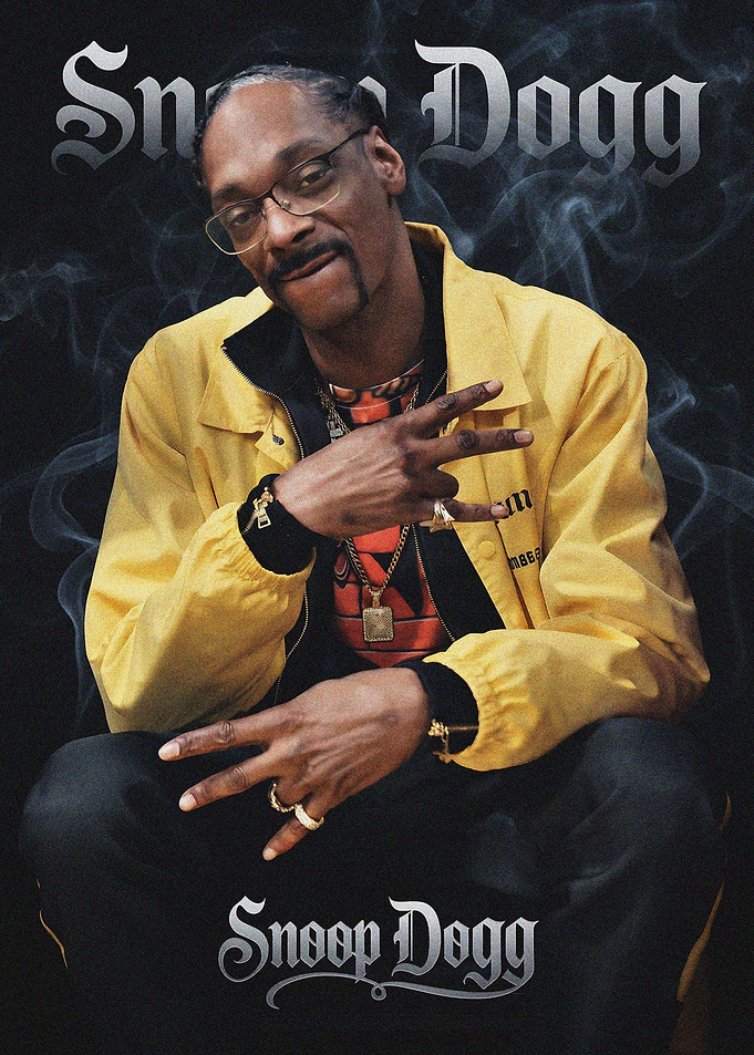 Snoop Dogg Portrait Poster