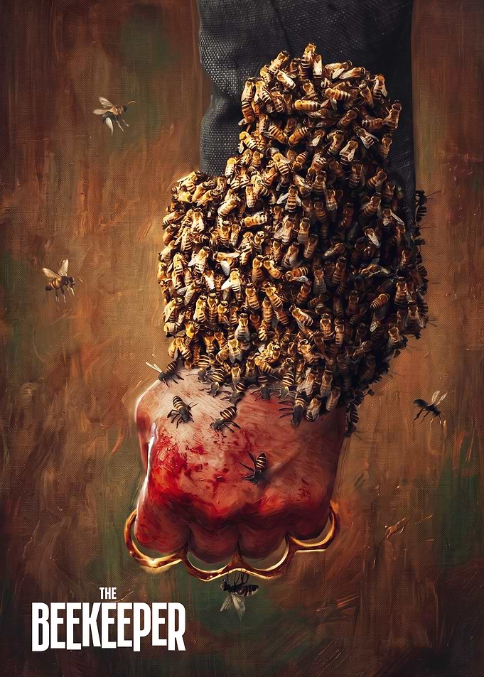 The Beekeeper Movie Poster Art