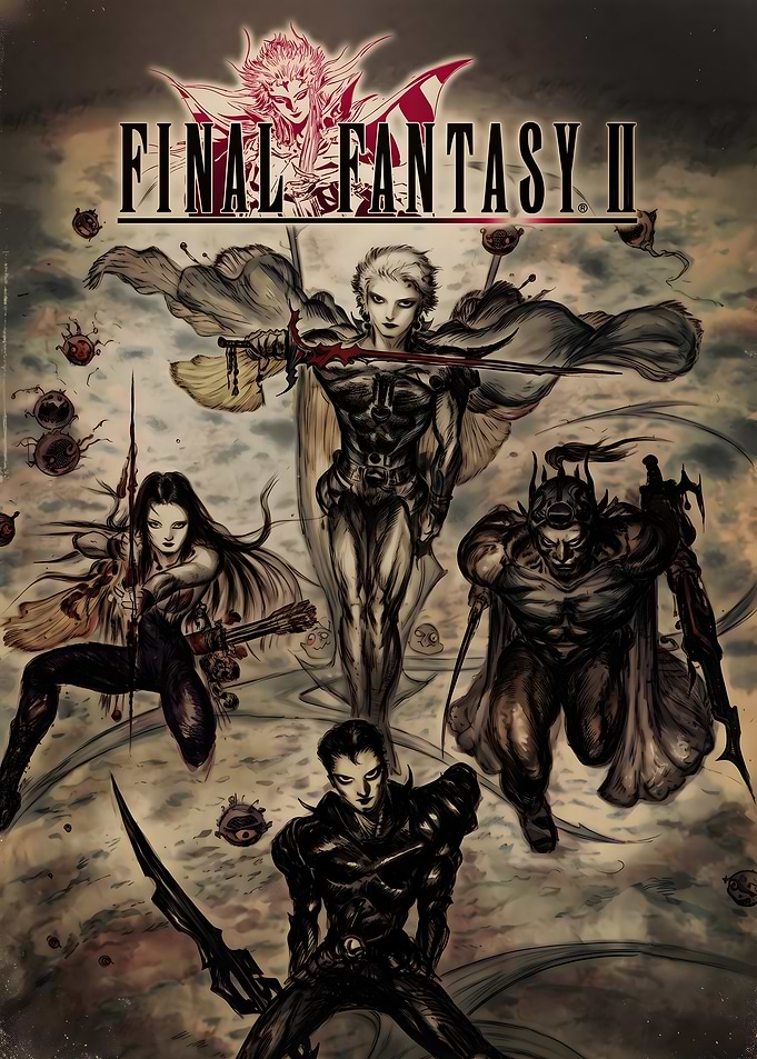 Final Fantasy II Gaming Poster