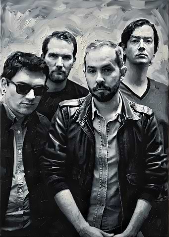 Oil Painting Portrait of Indie Band