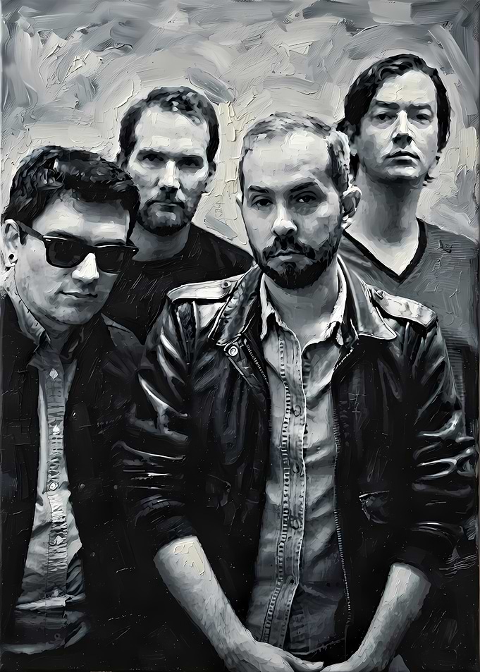 Oil Painting Portrait of Indie Band