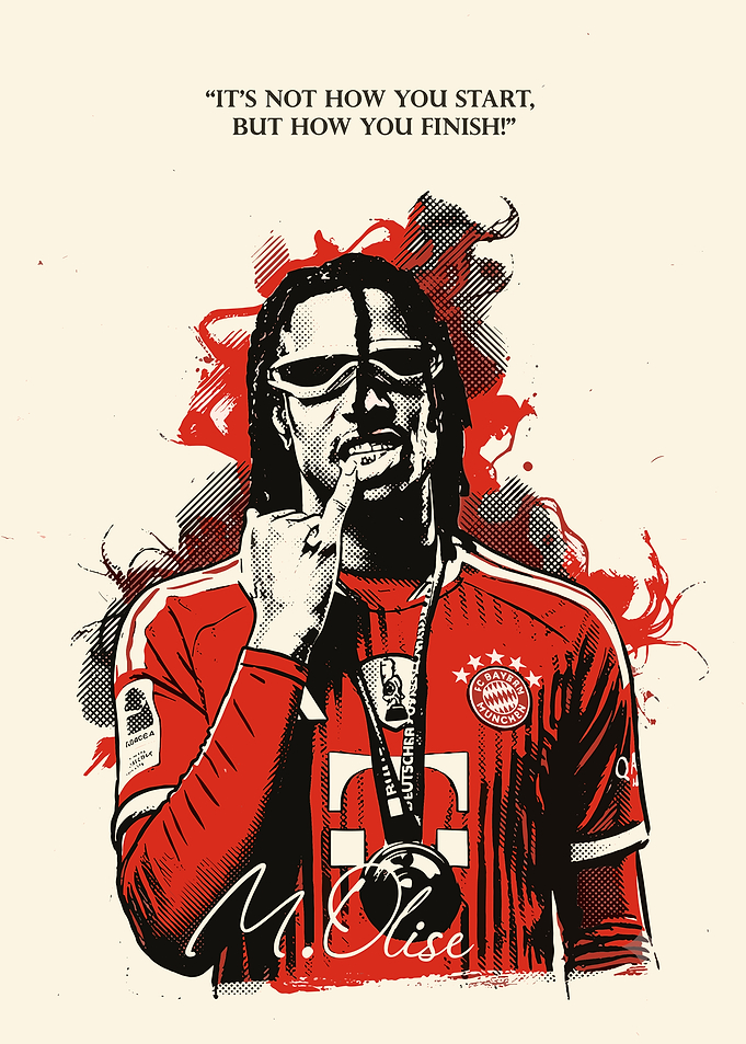 Michael Olise Bayern Munich Poster