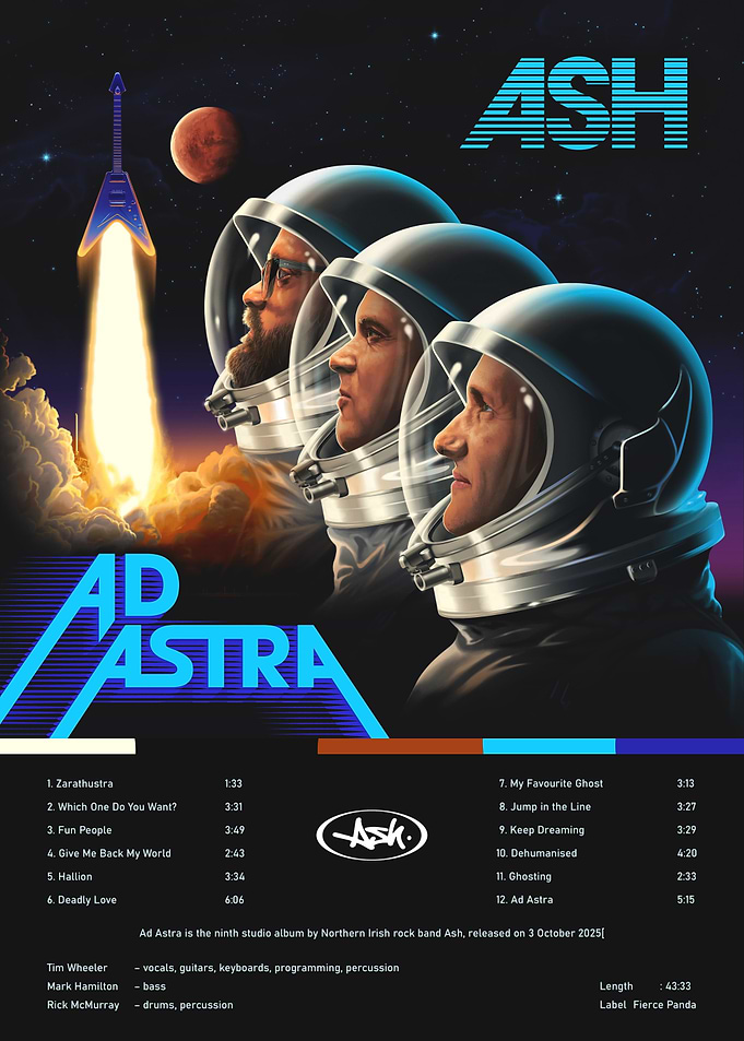 Ash Ad Astra Album Cover Art
