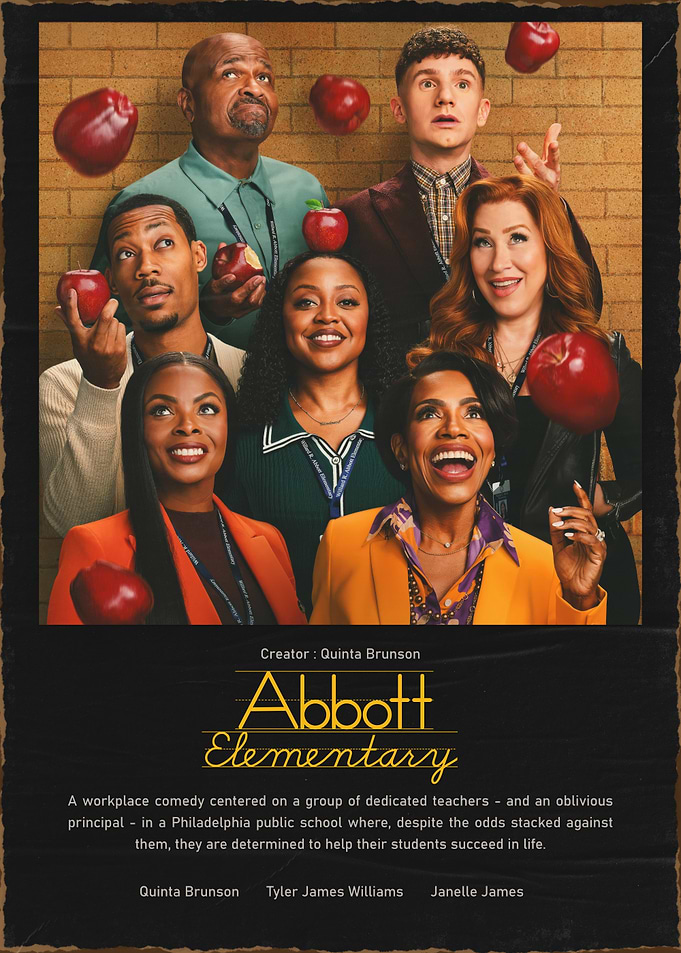 Abbott Elementary TV Show Poster