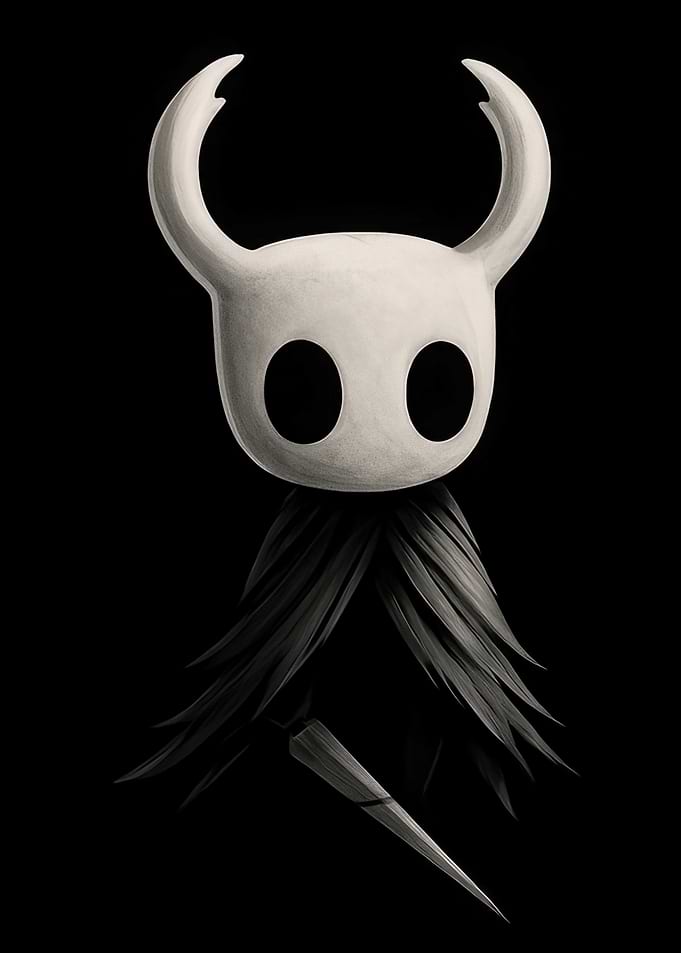 The Knight from Hollow Knight