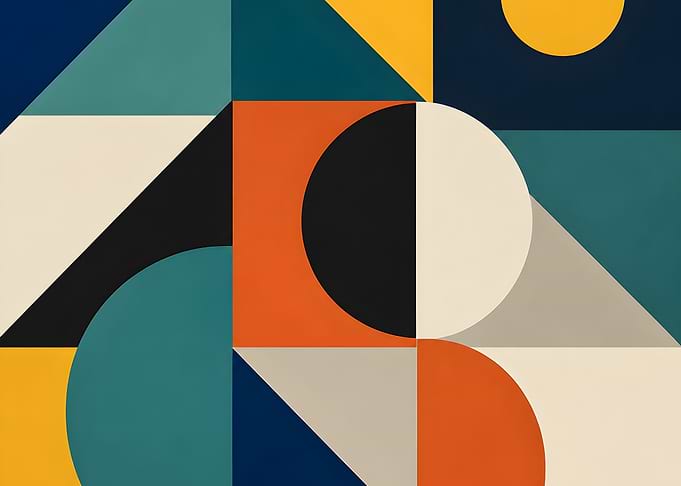 Geometric Style Abstract Art