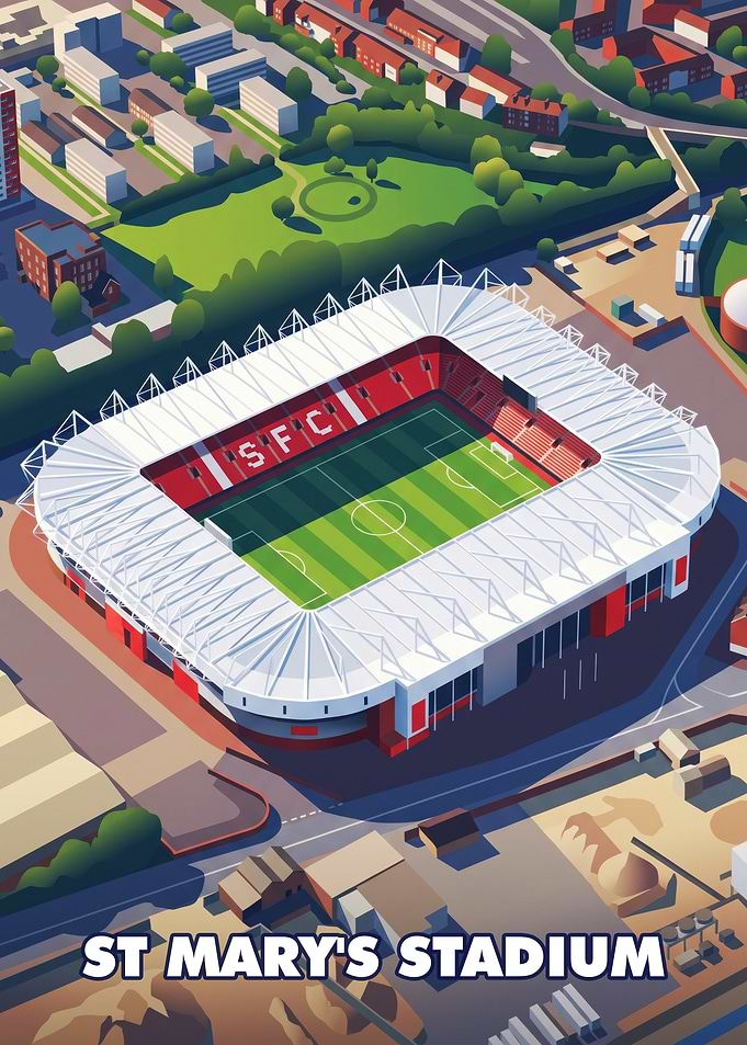 St Mary's Stadium Illustration