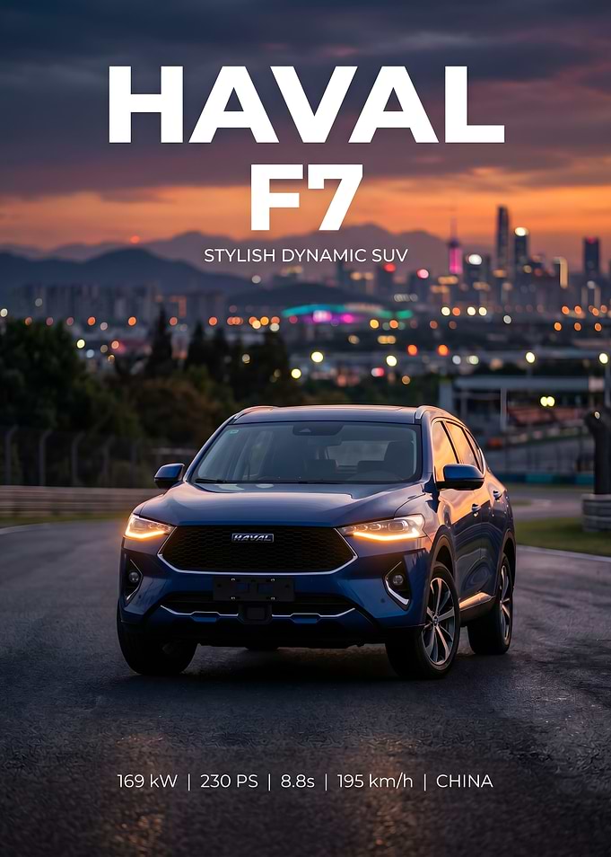 Haval F7 Stylish Dynamic SUV