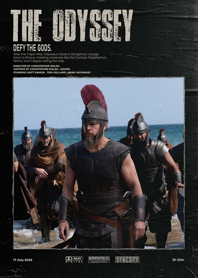 The Odyssey Movie Poster Concept