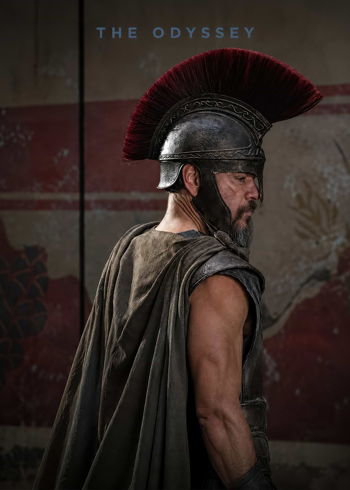 The Odyssey Spartan Warrior Portrait