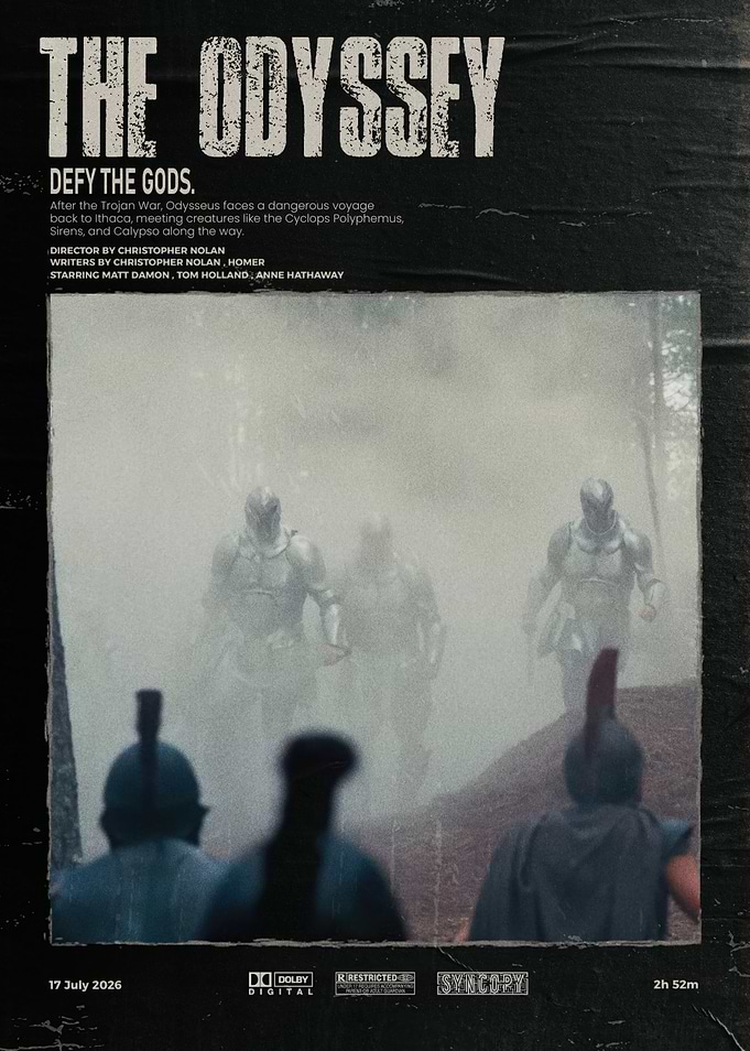 The Odyssey Movie Poster Concept