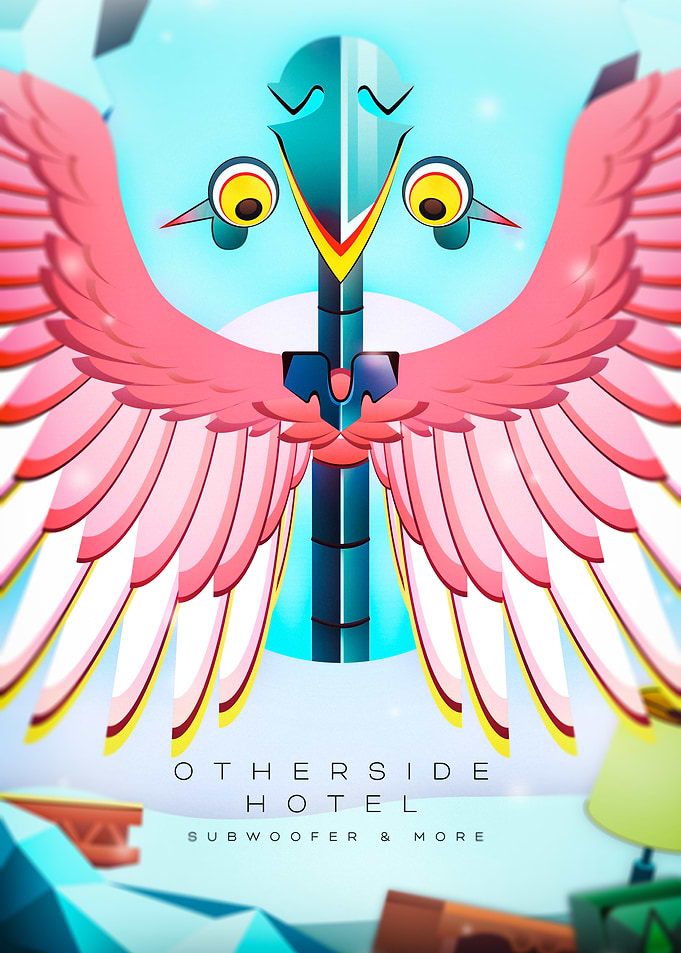 Otherside Hotel by Subwoofer & more Poster