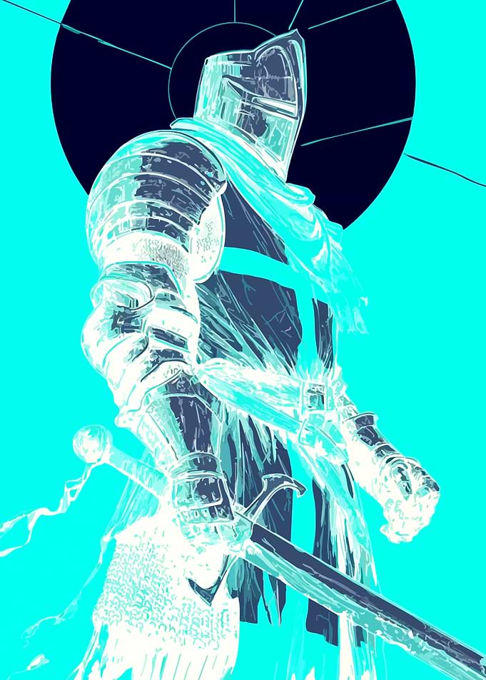 Glowing Knight in Shining Armor