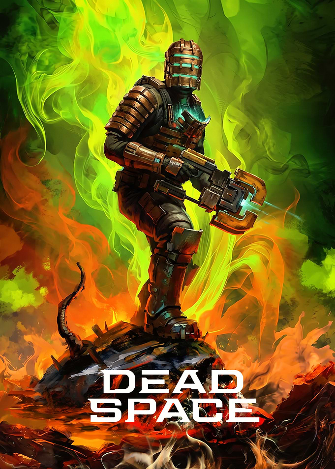 Dead Space Isaac Clarke Poster