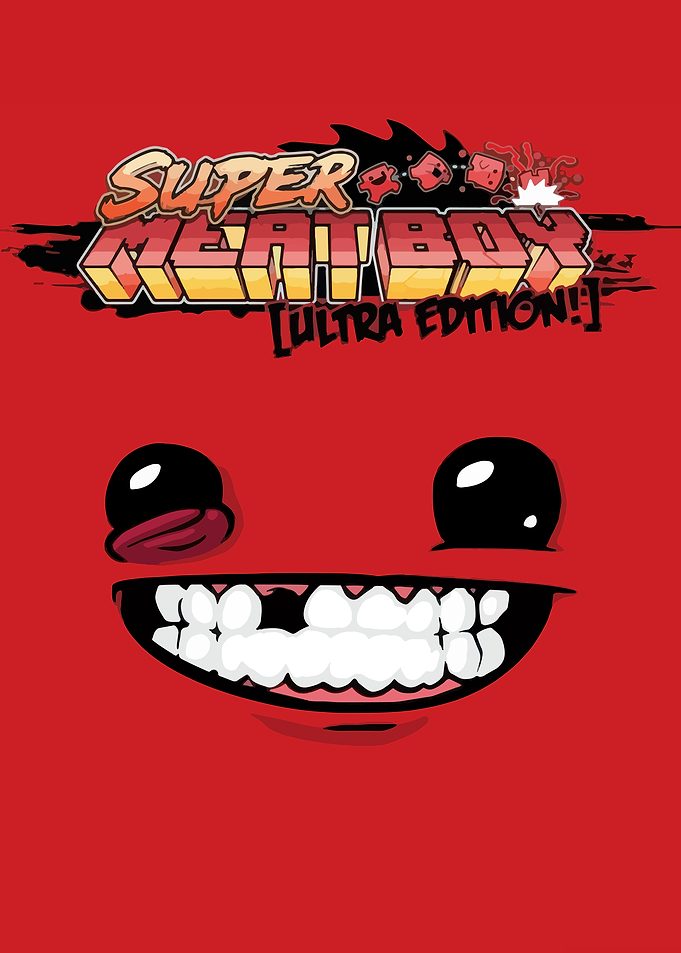 Super Meat Boy Ultra Edition Poster