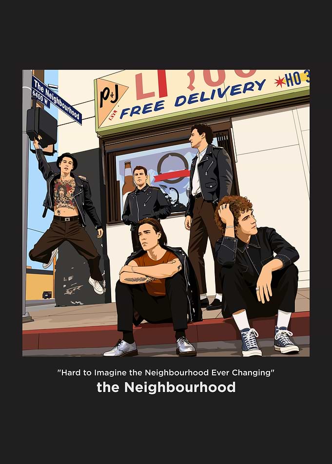The Neighbourhood Band Poster