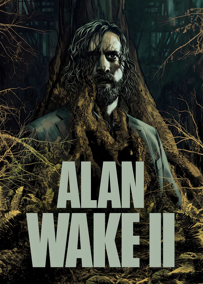 Alan Wake 2 Promotional Poster
