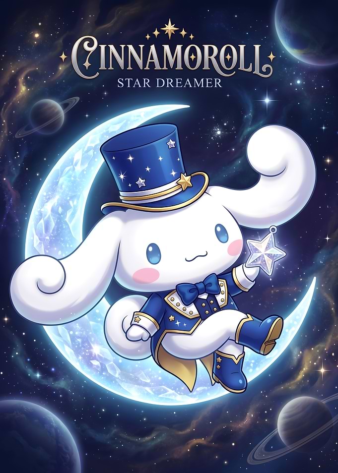 Cinnamoroll Star Dreamer Illustration