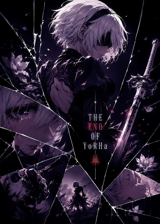 2B The End of YoRHa Poster