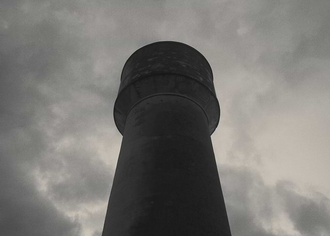 Low Angle View of Water Tower