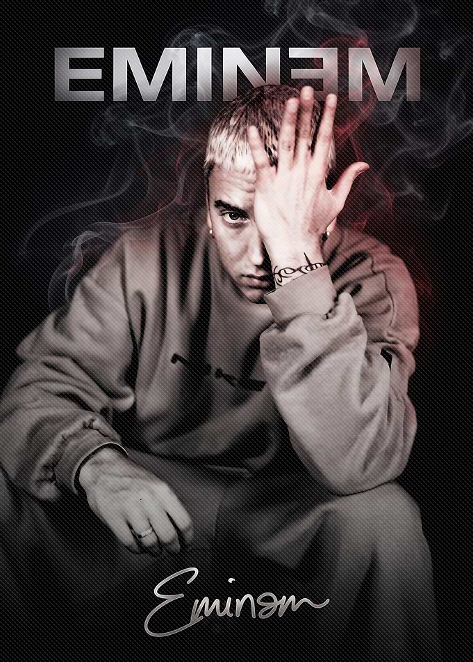 Eminem Portrait Poster