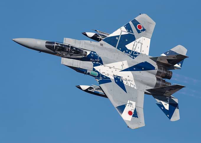 JASDF Aggressor F-15 Eagle – High-G Turning Maneuver