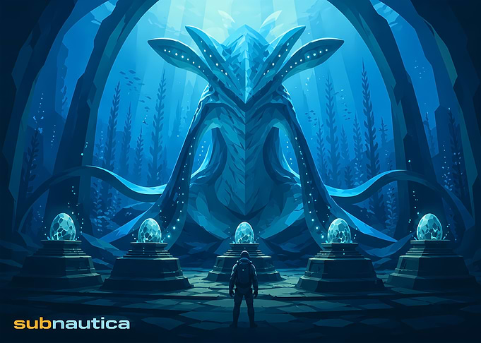 Subnautica Sea Emperor Leviathan Encounter