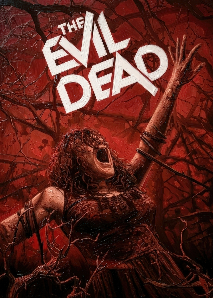 The Evil Dead Horror Movie Poster