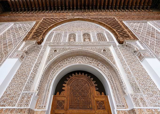 Intricate Moorish Architectural Archway