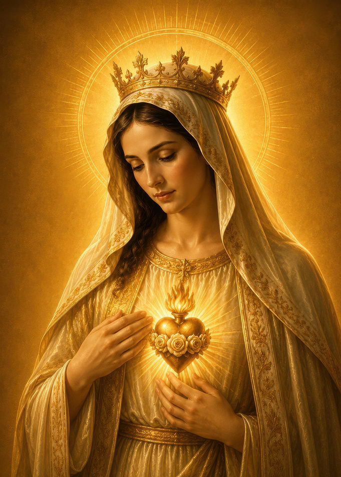 Immaculate Heart of Mary Portrait