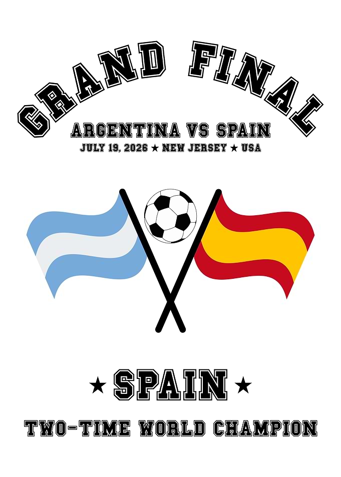 Spain Football Champions Art