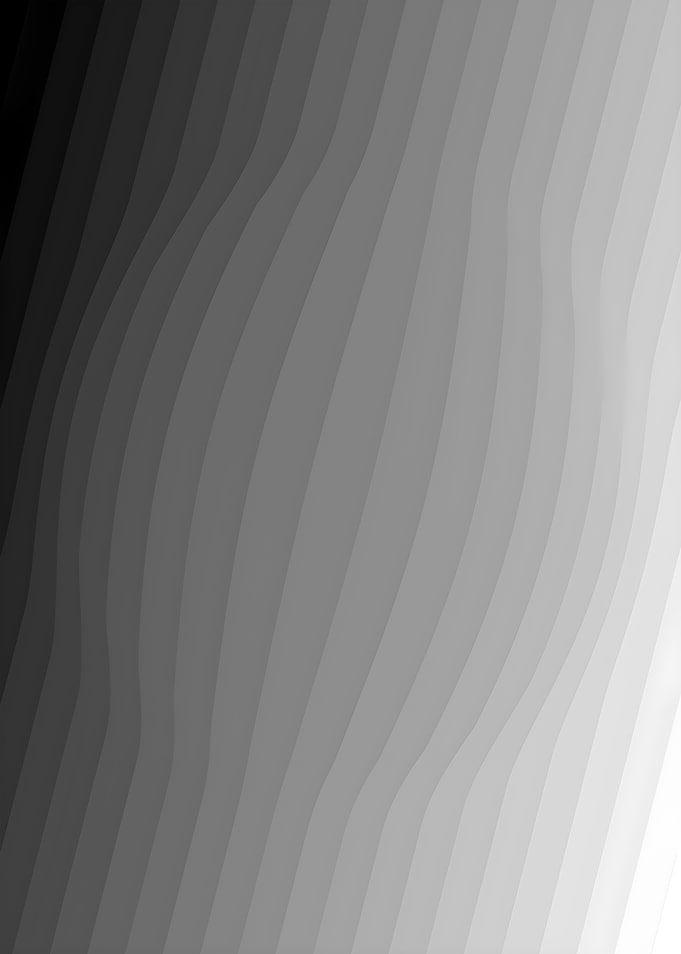 Minimalist Grayscale Wavy Gradient Background