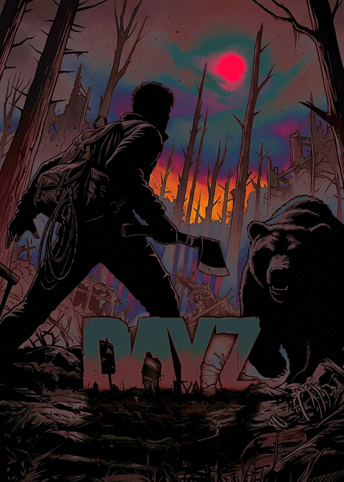 DayZ Survival Game Poster