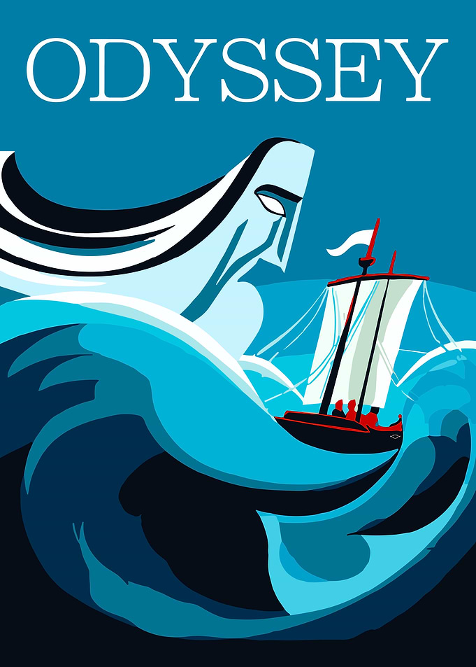 The Odyssey Minimalist Poster