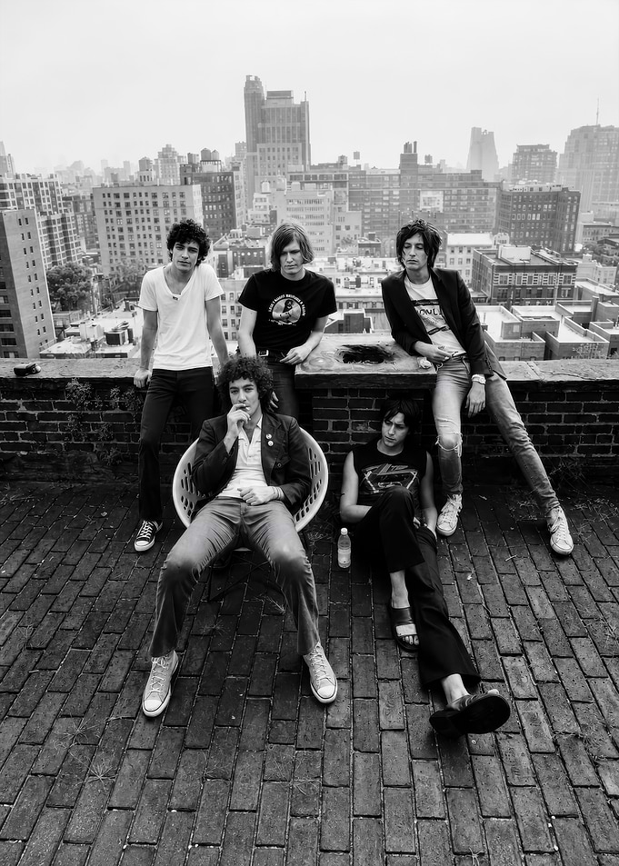 The Strokes Band Rooftop Portrait