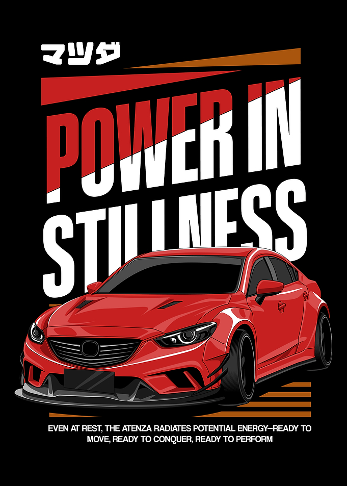 Mazda Atenza Power in Stillness Poster