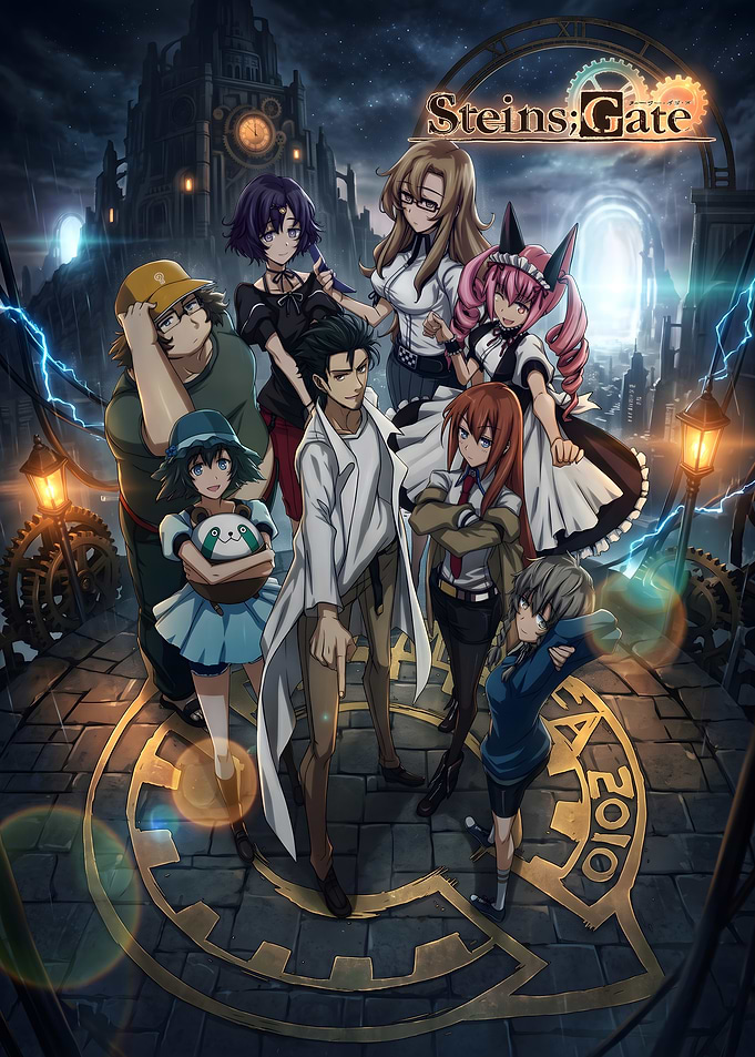 Steins;Gate Anime Ensemble Cast Poster